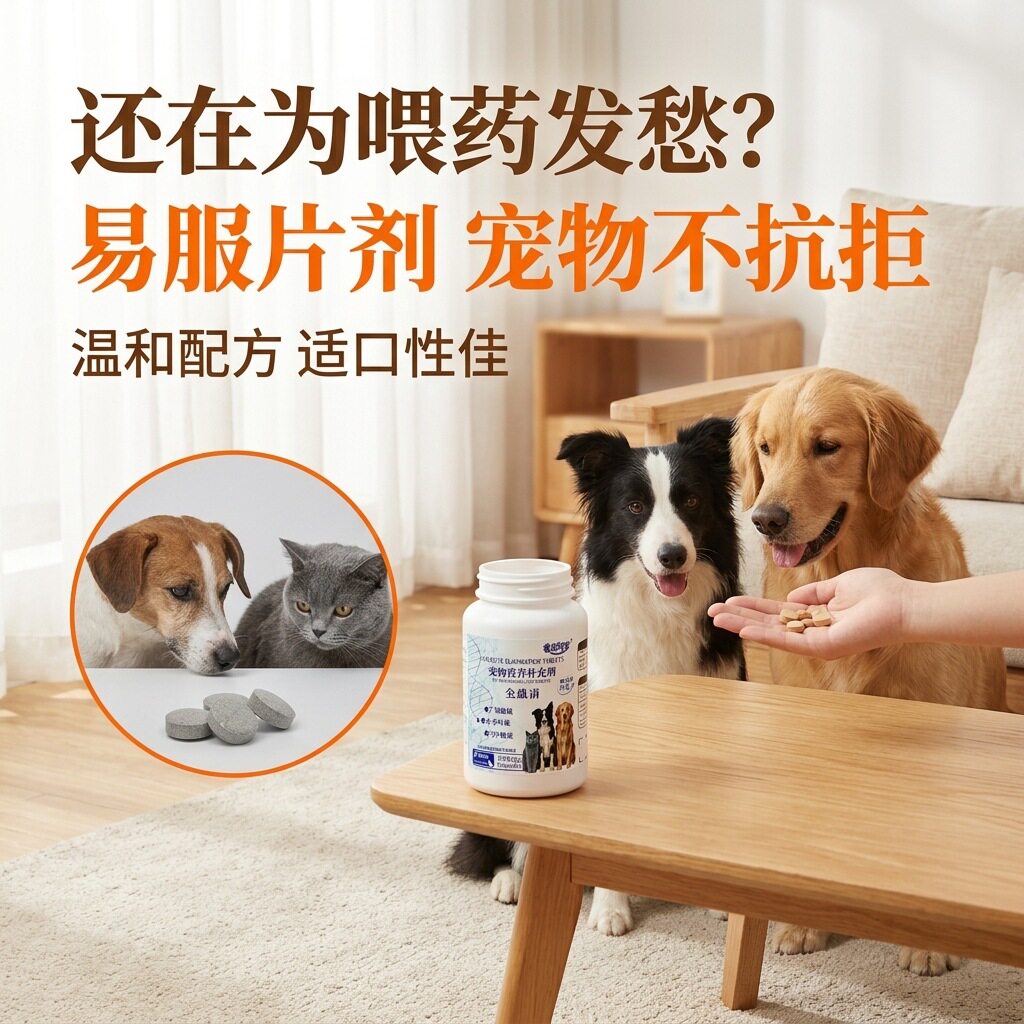 兽宠同学宠物营养补充剂全蟲清30