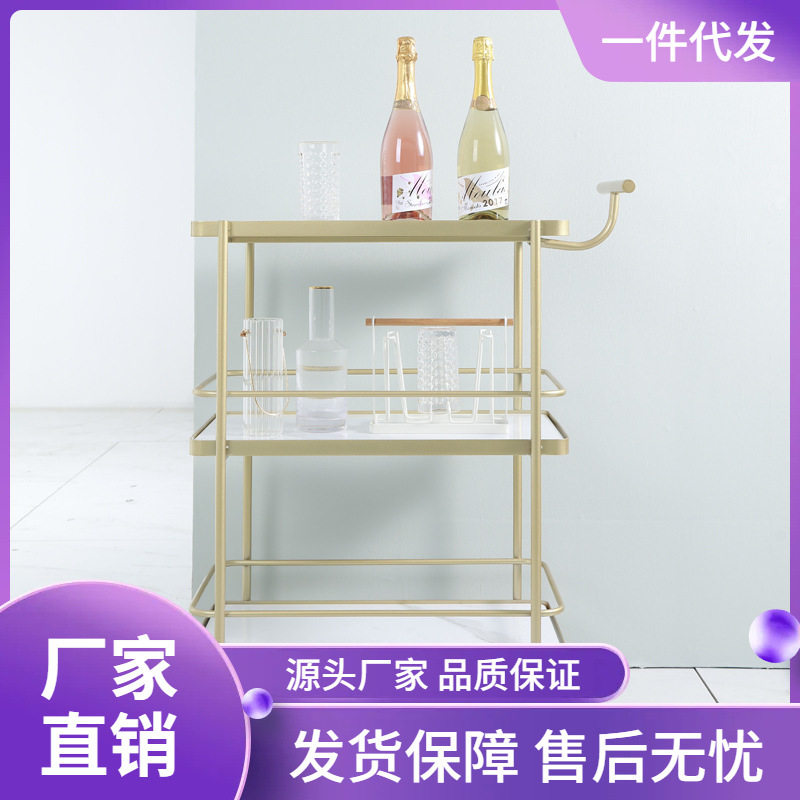 美容院移动小推车酒店酒水车网红家用茶水车轻奢餐厅送餐车