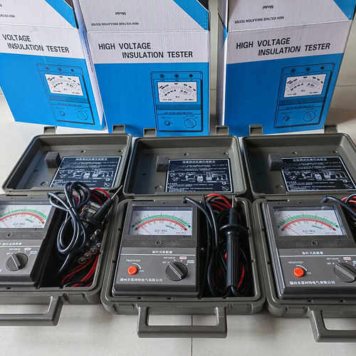 推荐NL3102/NL3103指针式高压兆欧表1000/2500V/5000V绝缘电阻测