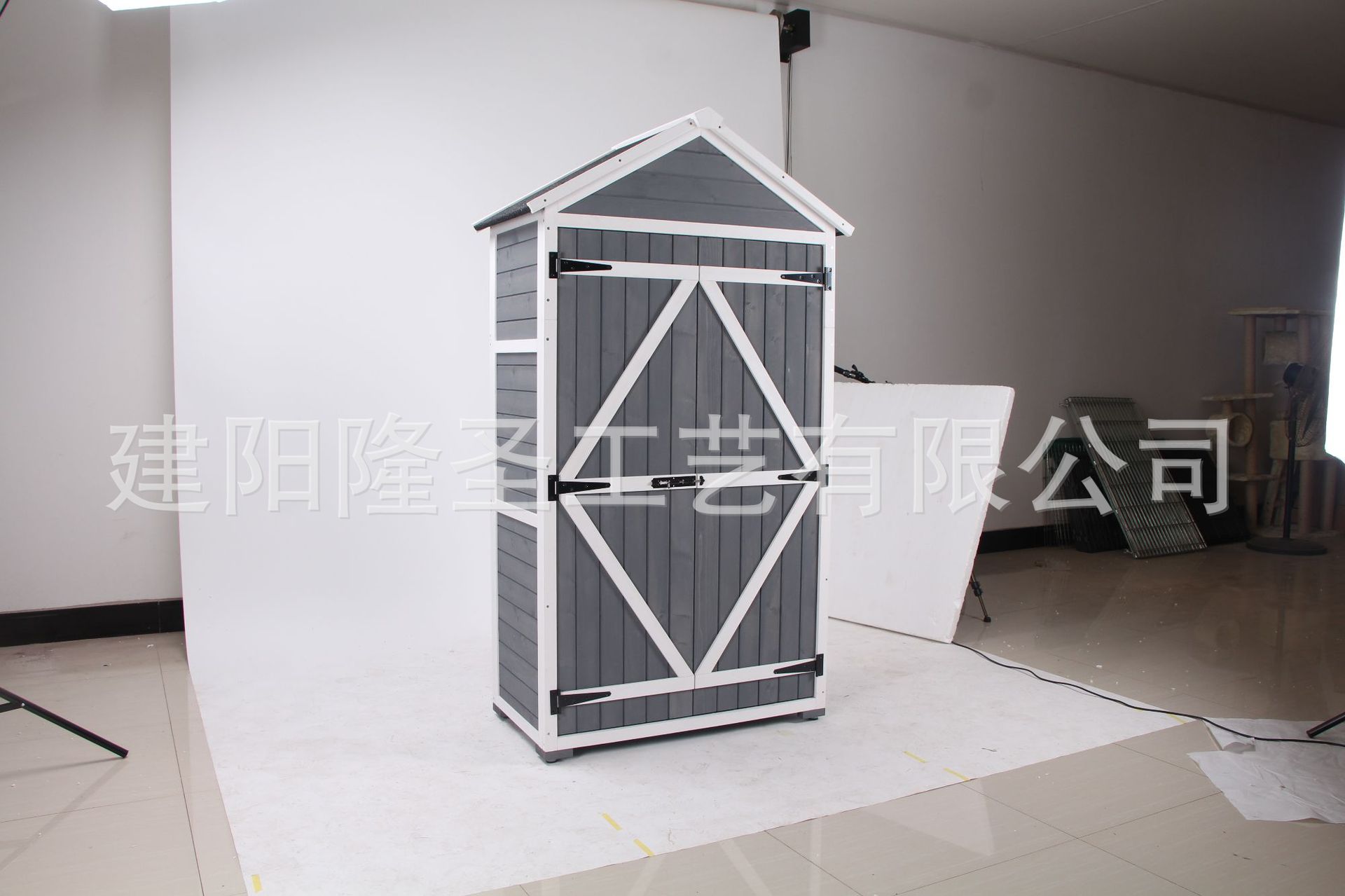 室外工具柜防水防晒农柜收纳柜阳台庭院储物柜户外置物箱花园