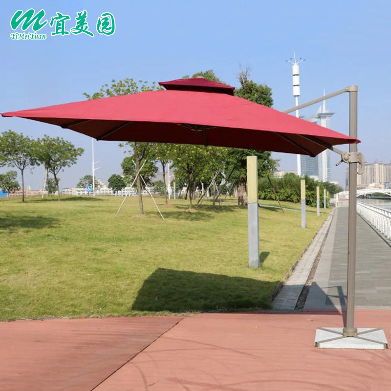 户外遮阳伞太阳伞庭院折叠大中柱伞雨伞沙滩伞广告伞摆摊伞图片