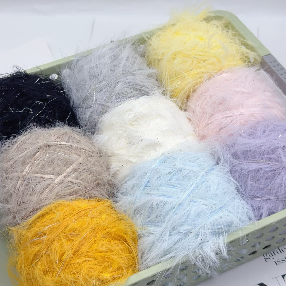 JiuJiu 手混线 严浩翔贺峻霖同款帽子配线五股中细钩芭蕾包织围巾