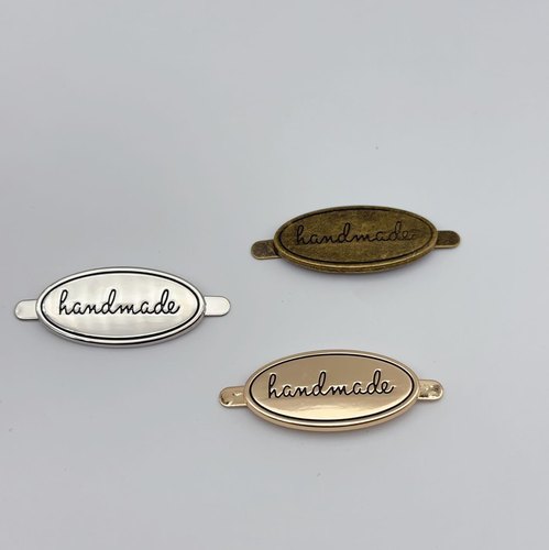 箱包五金扣 diy包包插扣配件编织包装饰扣金属扣handmade手作标牌