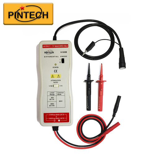 品致PINTECH有源高压差分探头N1008A隔离探头800V50MHz探针