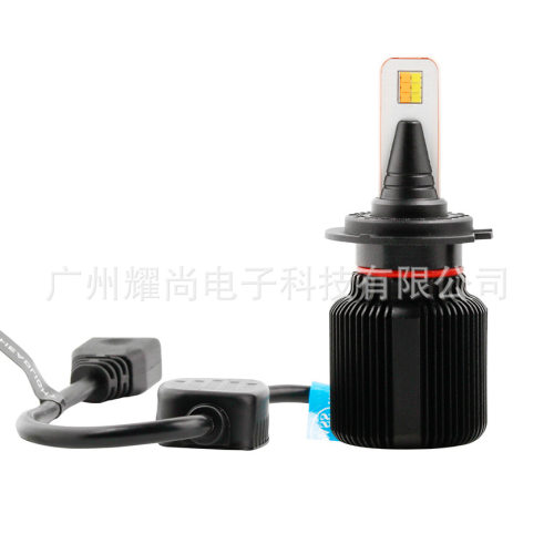 J1双色LED汽车前大灯汽车车灯H7LED大灯3000K6000K
