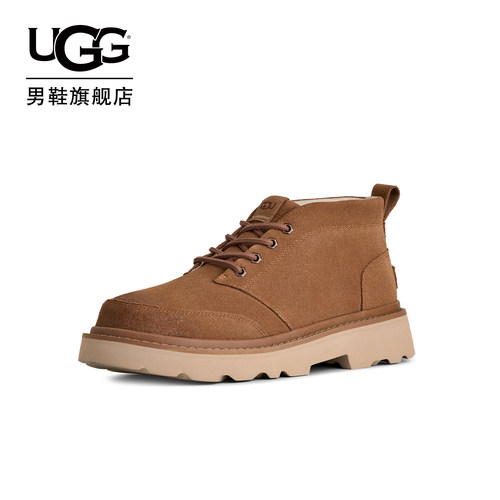UGG系带圆头短筒靴子休闲短靴