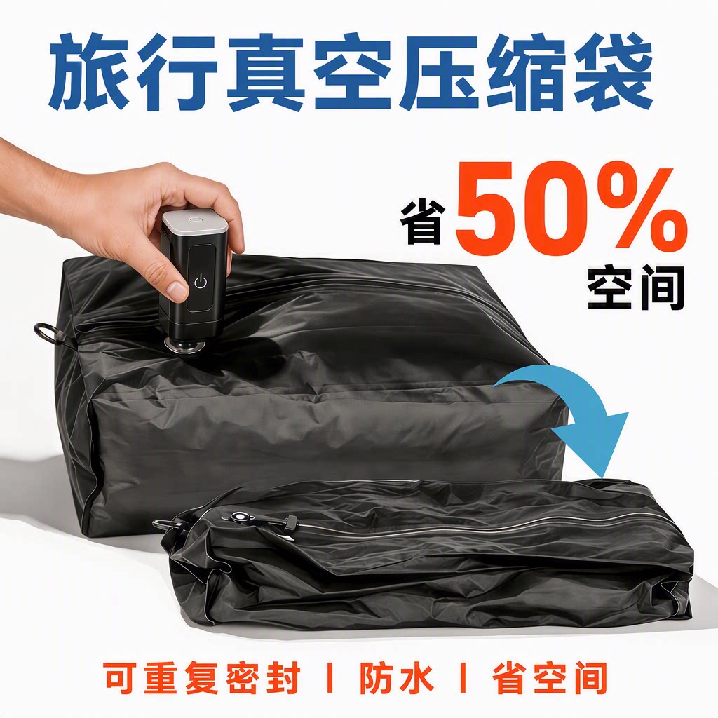旅行真空压缩袋套装省空间防水