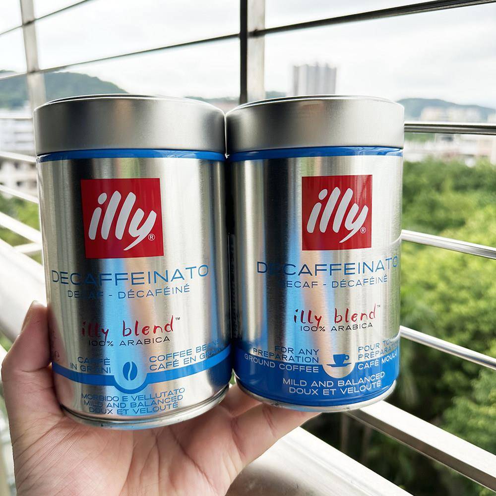 意利低因咖啡豆ILLY低因咖啡粉阿拉比卡咖啡豆ILLY DECAFFEINATO图片