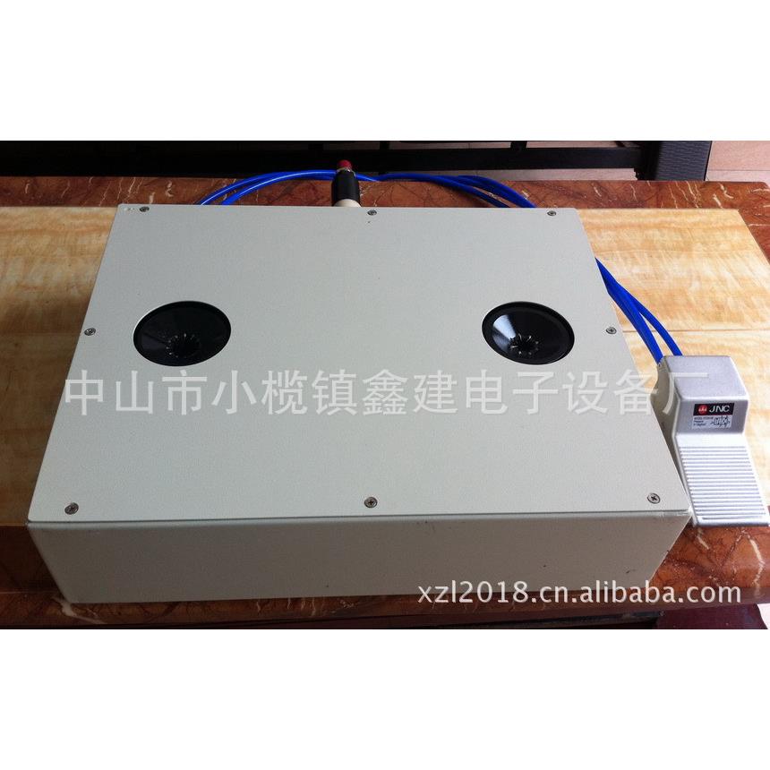 厂家直销LED球泡灯E27/E14灯头双头气动打点压铆锁紧机图片