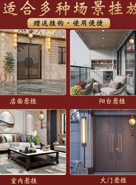 八卦镜凸镜纯铜家用九宫太极大门口乔迁凹面镜子T挂件客厅店铺摆