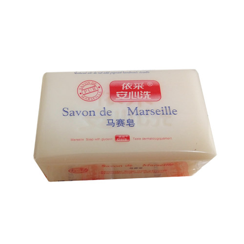 依采安心洗马赛皂246g9块 多B功能皂婴儿洗衣肥皂透明香皂整箱包