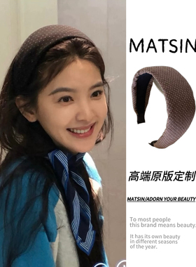 早秋~章若楠同款发箍女2026新