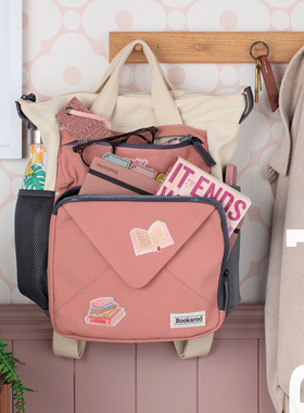 爱书人的双肩包英国IF文创Bookaroo大背包学生书包通勤电脑包旅行