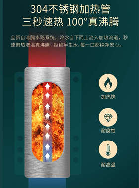 热壁挂水桶置冷热家用管线泵水A速开水桶装式水机即机热饮吸下自