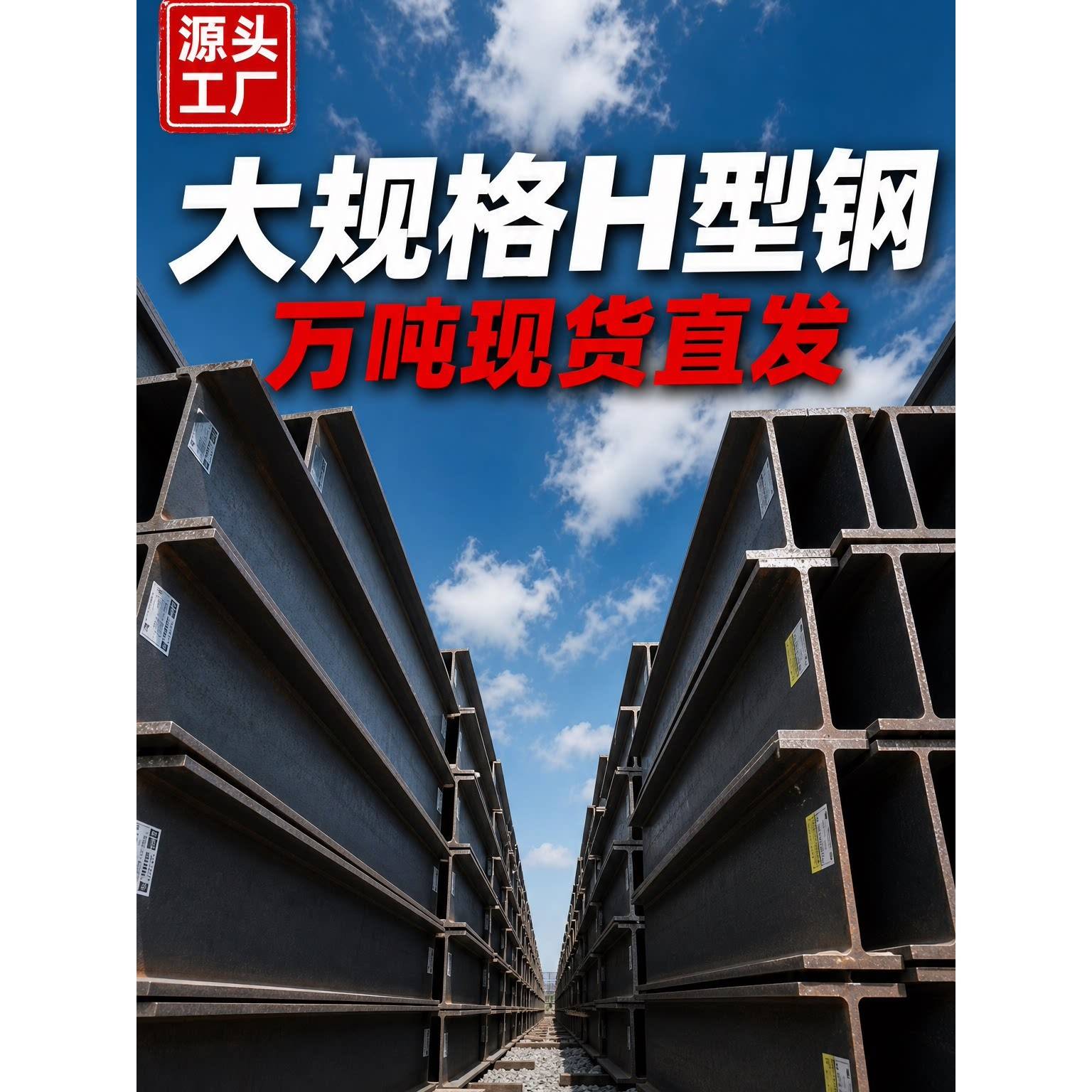 h钢h型钢材工字钢型材钢结构搭建承重镀锌工字钢立柱h型钢材
