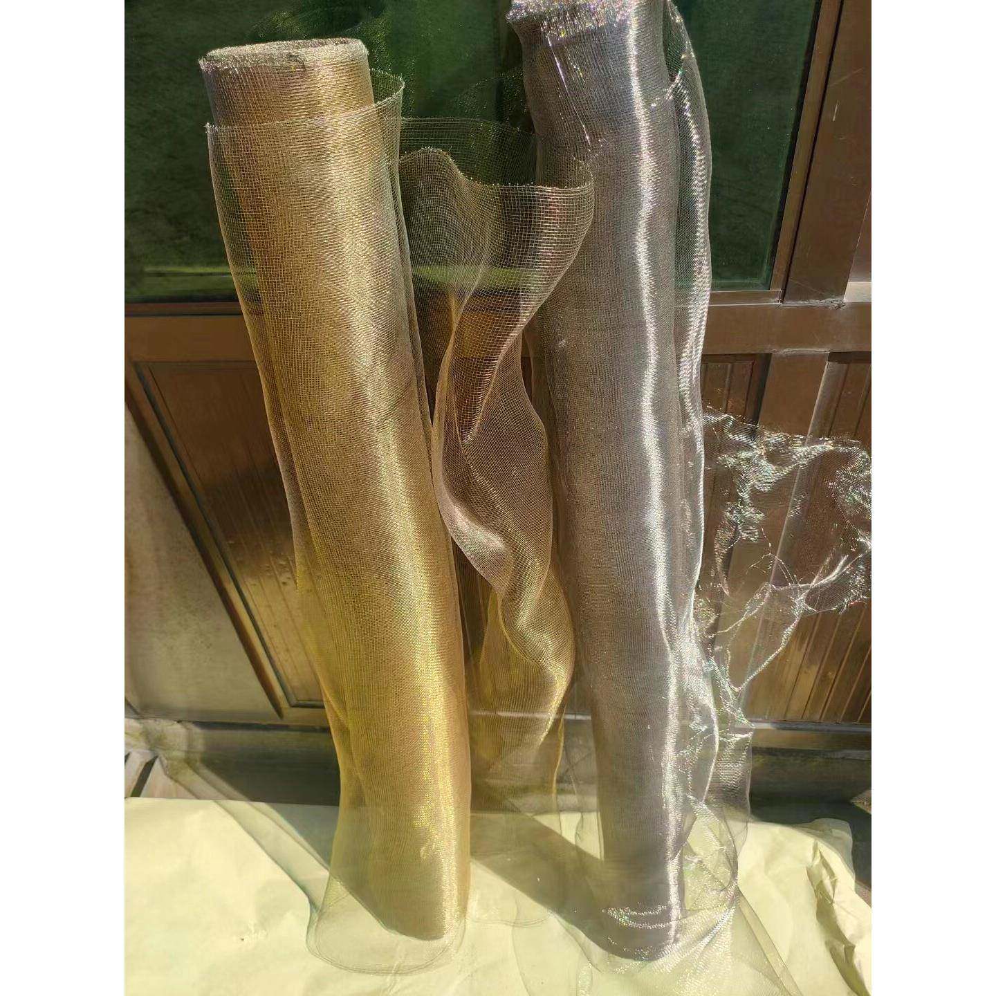 云雾网铁丝网婚庆不锈钢装饰造型插花纱网DIY软性空中婚礼吊顶网