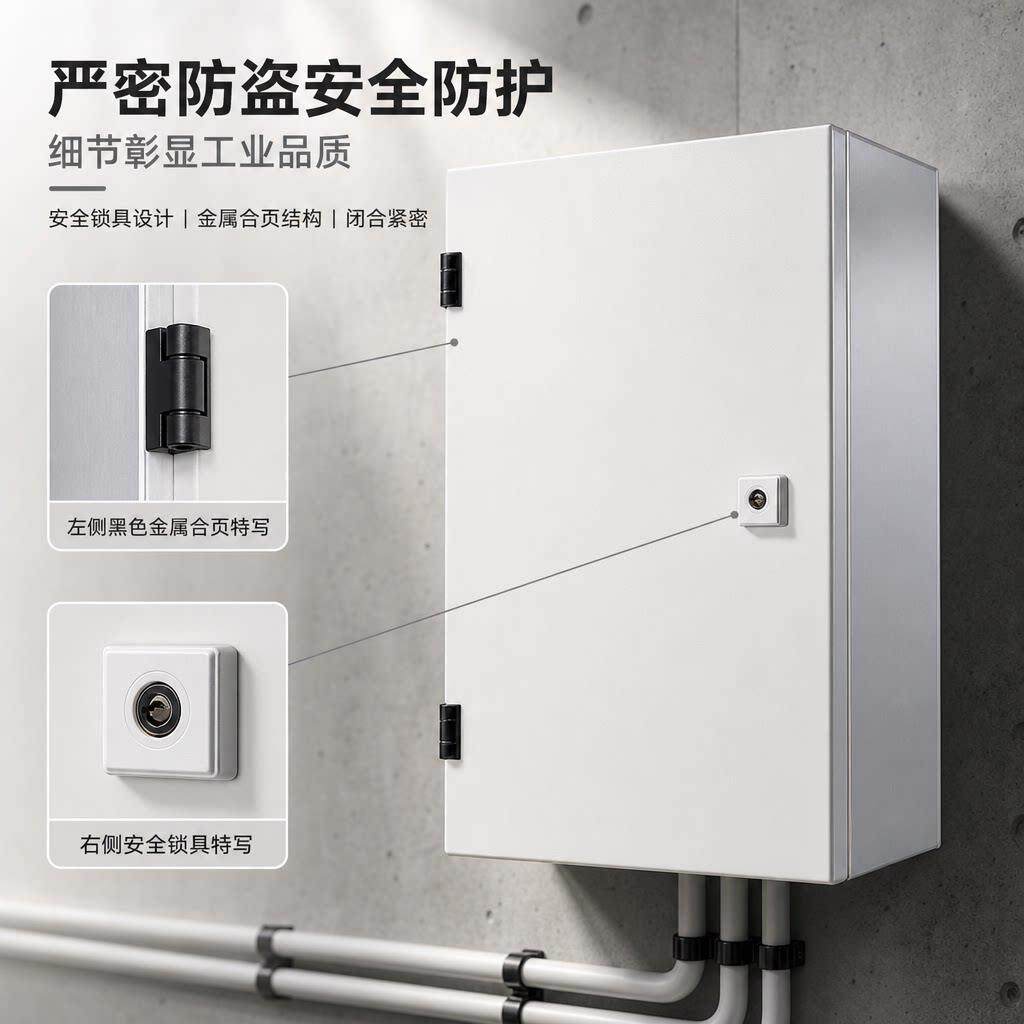 ip65防水防尘ae仿威图配电箱室内外强电控制机柜加厚基业接线盒