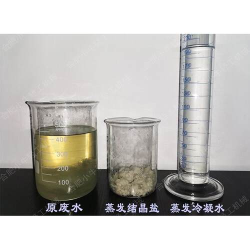 强制循环废水蒸发结晶系统 污水处理设备 多效效蒸发浓缩结晶器