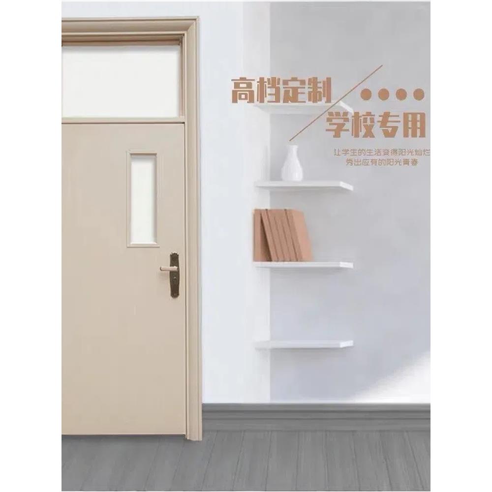厂家直销防晒防撞生产门窗钢质防盗门学校门丙级双开天门储藏