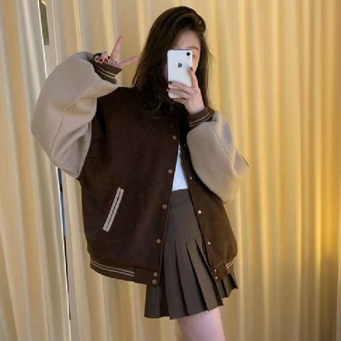 2024春秋新款棒球服夹克