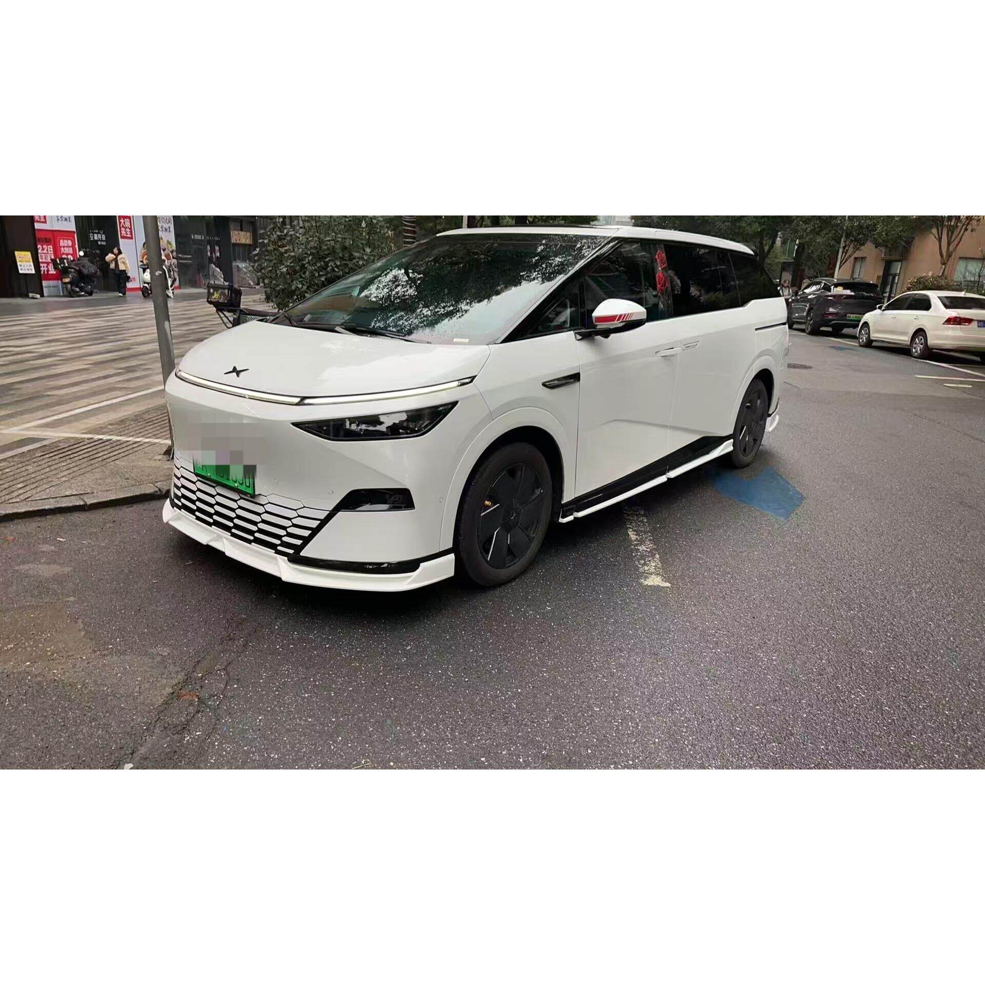 适用于 于小鹏X9改装包围外观套装升级前唇后唇侧裙套件前后杠配