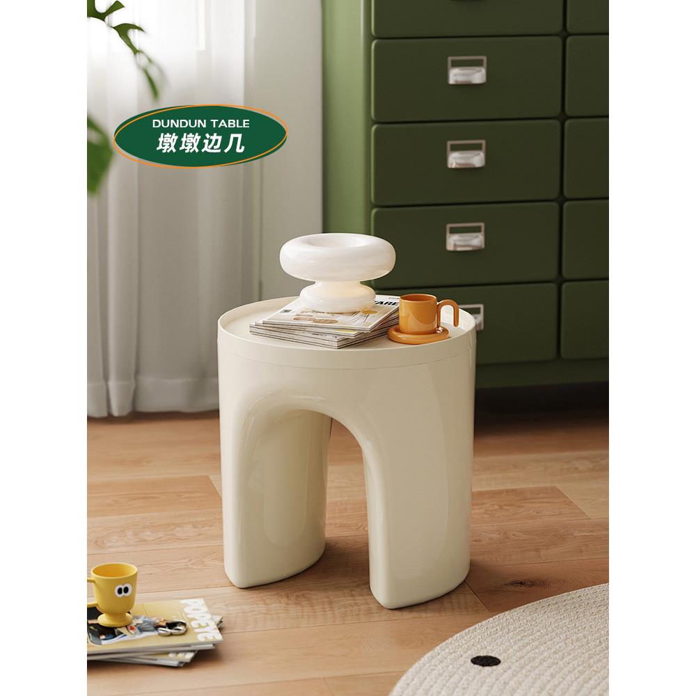 网红客厅沙发边桌斯堪的纳维亚简单创意收纳角桌现代家庭小公寓换