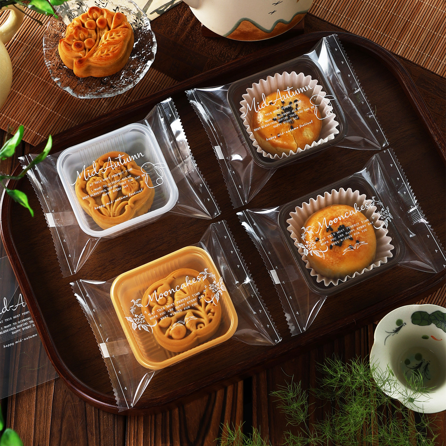 2026年加厚月饼包装袋蛋黄酥袋子