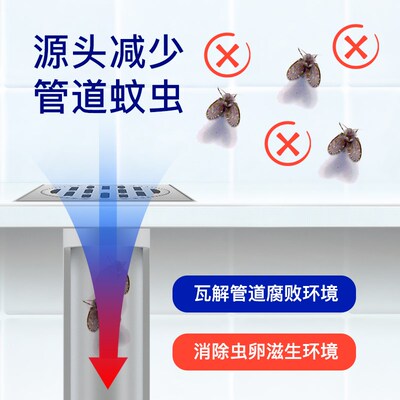 bymer拜默管道疏通剂凝胶 下水道厨房J毛发粉强力溶解除臭速通神