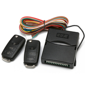 卡仕风汽车遥控钥匙开锁关锁远程中控锁不带防盗器报警器12V通用