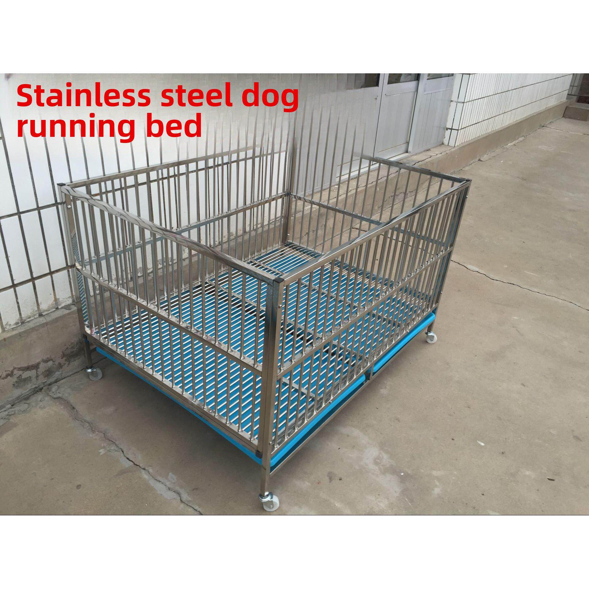 展示笼跑笼不锈钢狗笼狗跑床宠物店摊位小型狗中型狗折叠式笼