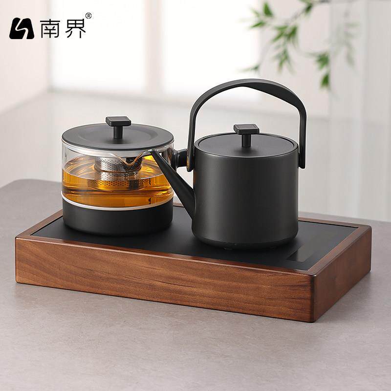 友茗堂自动底部上水电热烧水壶茶台嵌入式泡茶专用煮茶器轻奢泡茶