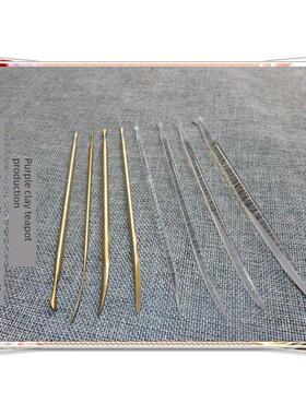 宜兴紫砂工具做壶工具宜兴紫砂壶制雕塑制作用有机全铜小脚