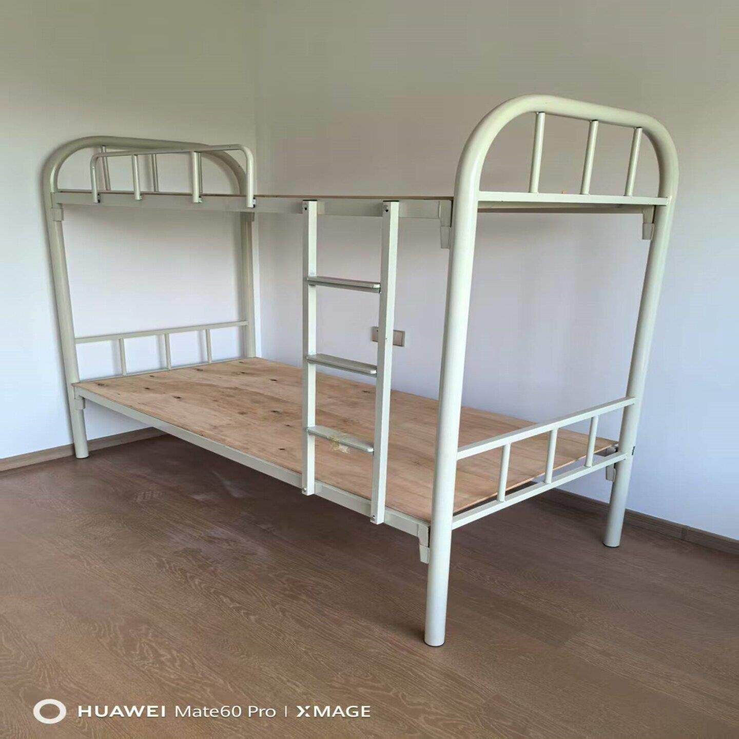 惠州高低床铁床架上下铺双人铁艺床加厚员工宿舍铁架床双层床铁床