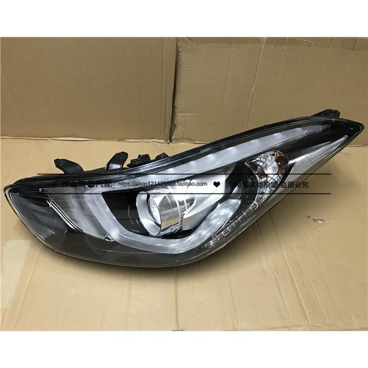 适用现代朗动大灯总成16 17 18新款朗动客厅灯高配带LED远光近光