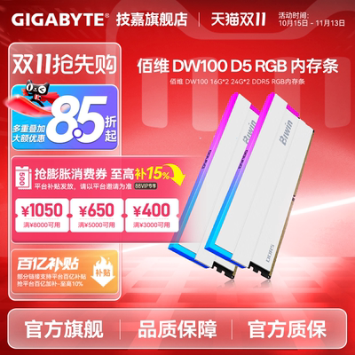 佰维 宏碁 DDR5 6000 C28 C30 16Gx2 32G 24Gx2 48G  芝奇 内存条