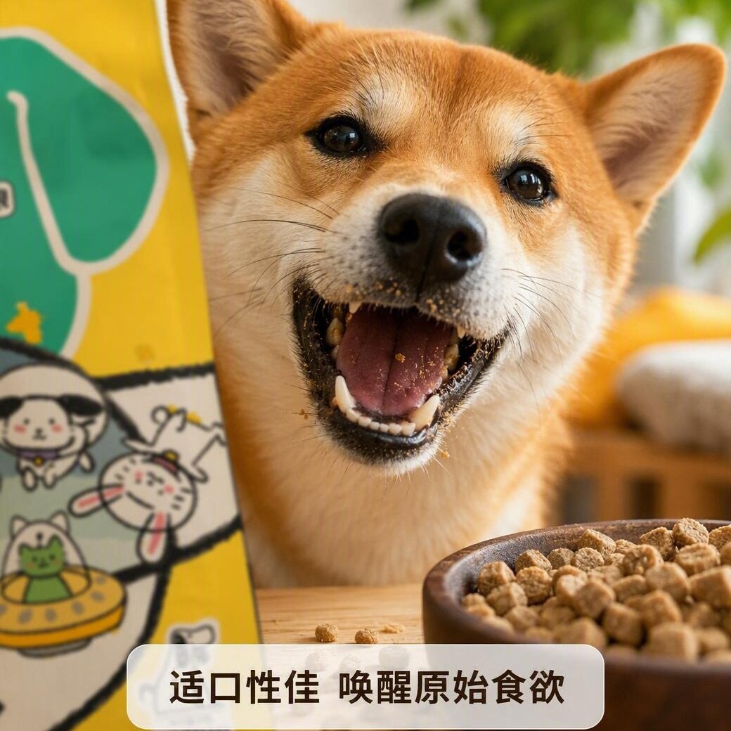狗狗全价风干烘焙粮成幼犬通用型营养全面适口性佳唤醒原食欲
