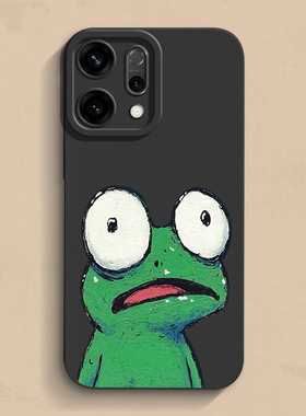 发呆小蛙opponova15手机壳findx9个性一加15新款真我液态reamlegt6软v30硅胶Ace男女Neo款se3保护套ultra超薄