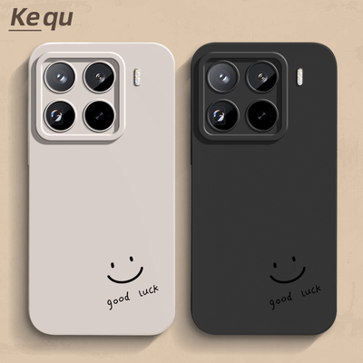 简约笑脸小米17手机壳