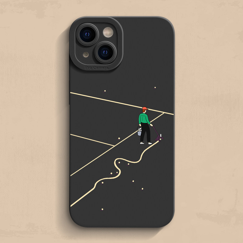 网球男孩苹果17手机壳创意14套se3欧美女6plus保护11P