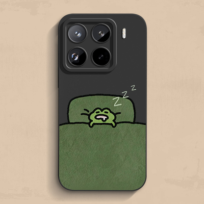 睡觉青蛙小米17手机壳