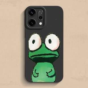 se3保护套ultra超薄 真我液态reamlegt6软v30硅胶Ace男女Neo款 大眼小蛙opporeno14手机壳findx8个性 一加13新款