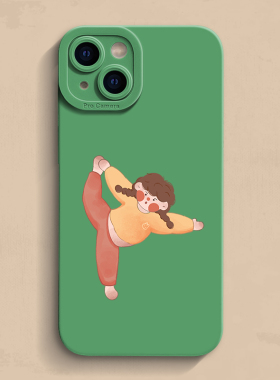 舞蹈苹果17手机壳iphone14保护12promax硅胶11情侣16防摔x男女8plus全包13mini套15款6个性7创意se3适用Ultra