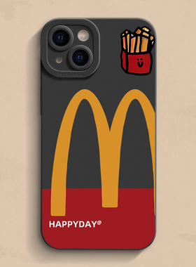 小金门iPhone17手机壳苹果14pro max个性13创意12高级11新款xr保护套mini男女15薄16硅胶se软简约7/8plus薯条