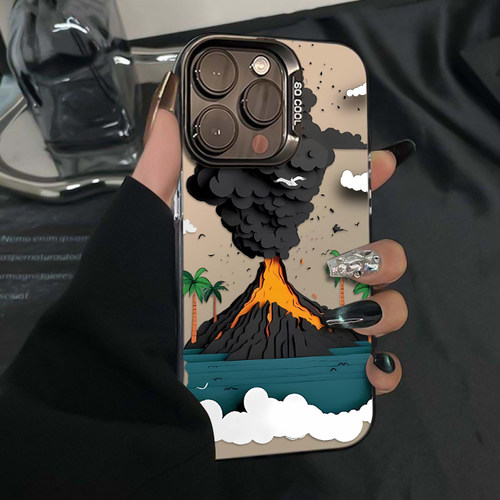 火山iPhone17个性手机壳