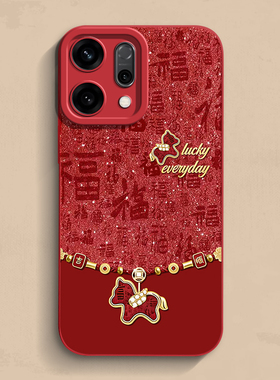 闪福小马OPPOReno15手机壳Findx9马年一加15T女2026新款真我液态Ace3V软硅胶reamlegt8男Neo7薄se保护套ultra