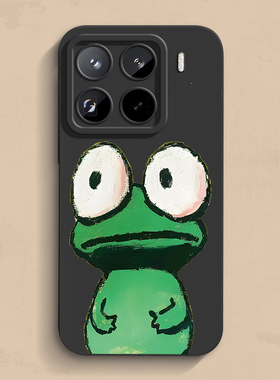 大眼小蛙小米17promax手机壳note14pro个性K80s新款红米ultra软15青春硅胶至尊版turbo男女款14保护套13超薄2