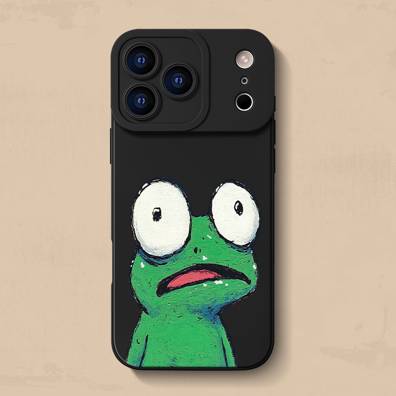 发呆小蛙iPhone17手机壳
