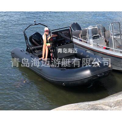 海迈5.2米铝镁合金船 橡皮艇 运动艇 海钓艇 运动艇 RIB艇