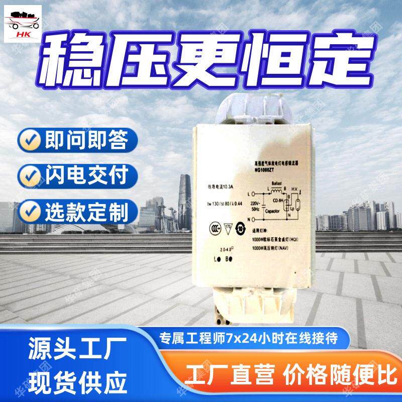 工矿卤化灯镇流器 温升稳定镇流器 GM1000Z金属卤化物灯镇流器