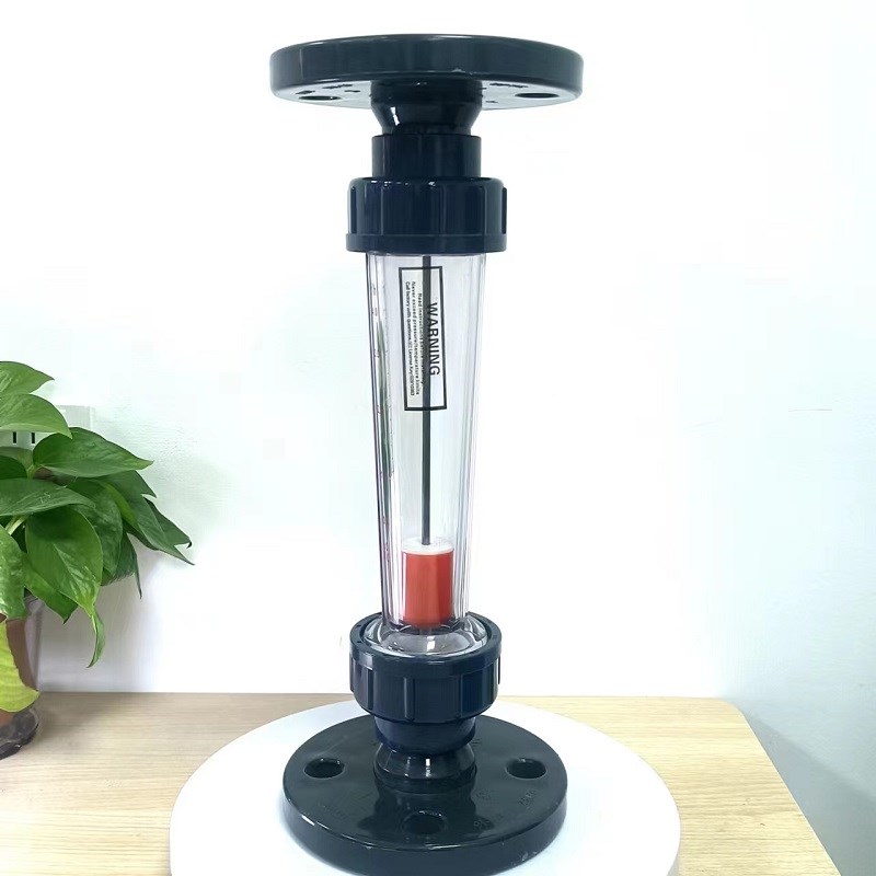 DN40/65/80带法兰式塑料浮子流量计液体水管式转子污水余姚流量计